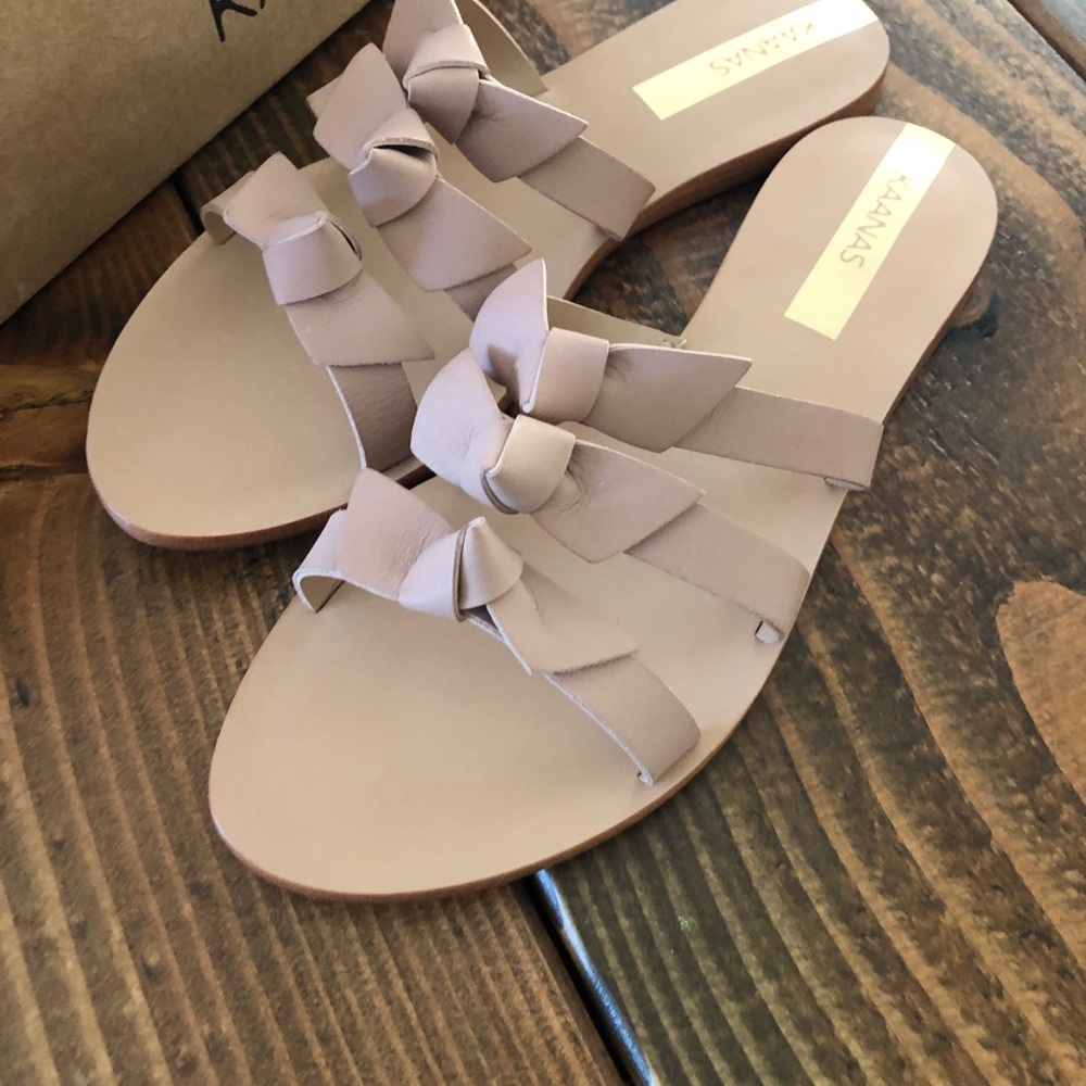 Nude sandals
